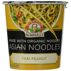 Dr. McDougall's Right Foods Asian Entree Thai Peanut Noodle 1.9 Ounce Packages