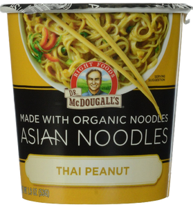 Dr. McDougall's Right Foods Asian Entree Thai Peanut Noodle 1.9 Ounce Packages