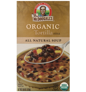 Dr. McDougall's Right Foods Organic Soup Tortilla 18 Ounce