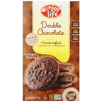 Enjoy Life Double chocolate Crunchy Cookie 6.3 Ounce