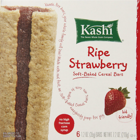 Kashi Cereal Bar Ripe Strawberry 7.2 Ounce